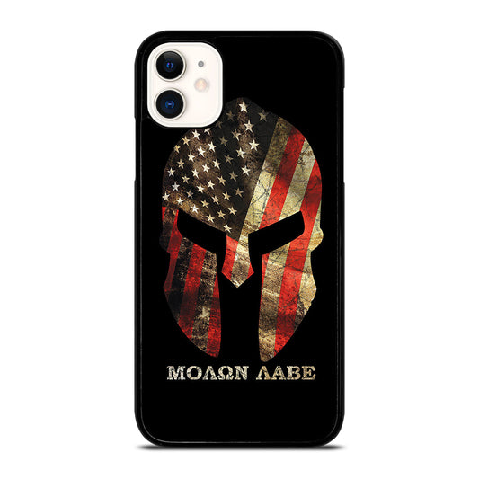 MOLON LABE AMERICAN FLAG SYMBOL iPhone 11 Case Cover