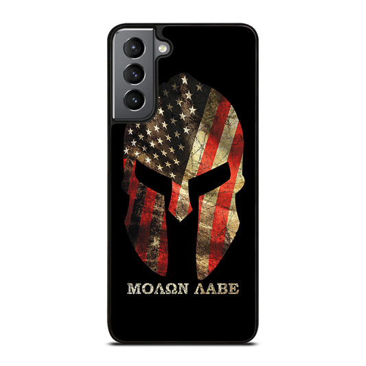 MOLON LABE AMERICAN FLAG SYMBOL Samsung Galaxy S21 Plus Case Cover