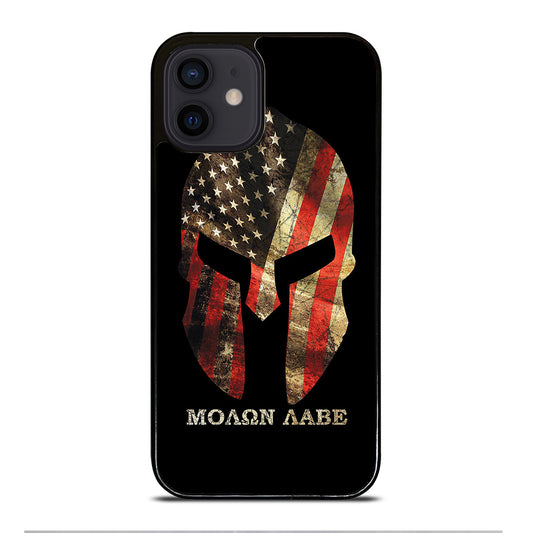 MOLON LABE AMERICAN FLAG SYMBOL iPhone 12 Mini Case Cover