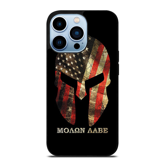 MOLON LABE AMERICAN FLAG SYMBOL iPhone 13 Pro Max Case Cover