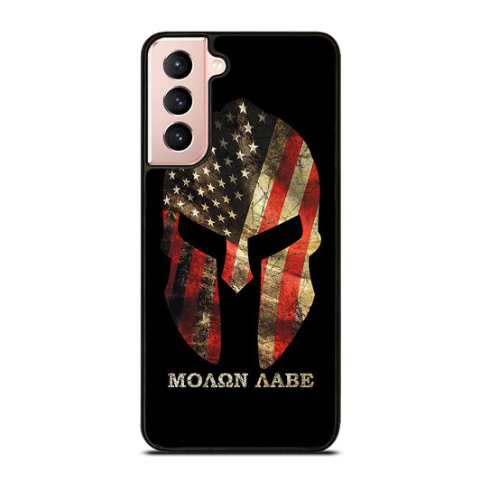 MOLON LABE AMERICAN FLAG SYMBOL Samsung Galaxy S21 Case Cover