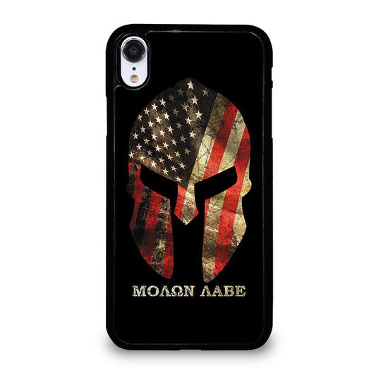 MOLON LABE AMERICAN FLAG SYMBOL iPhone XR Case Cover