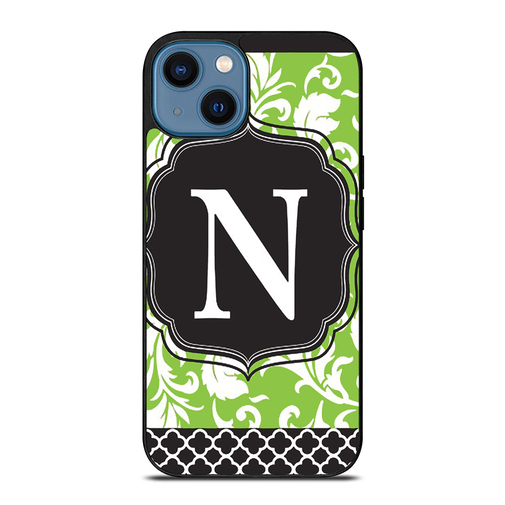 MONOGRAM GARDEN FLAG iPhone 14 Case Cover