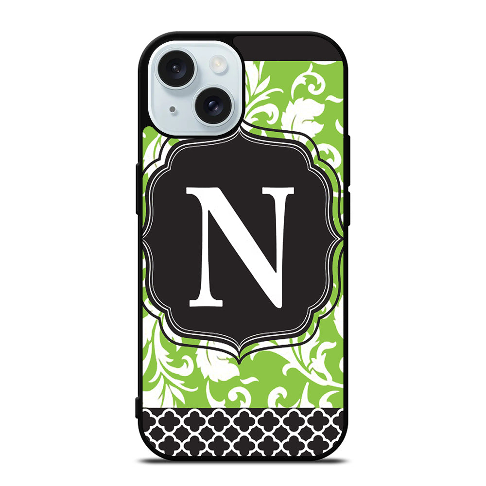 MONOGRAM GARDEN FLAG iPhone 15 Case Cover