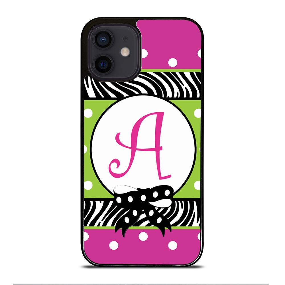 MONOGRAM GARDEN FLAG POLCADOT iPhone 12 Mini Case Cover