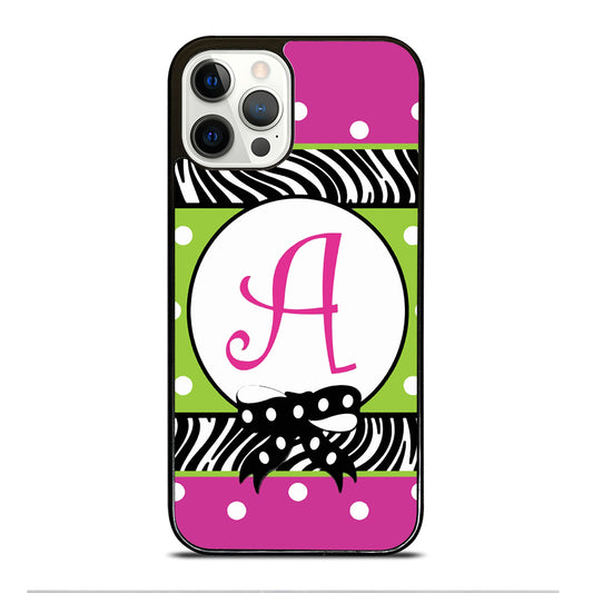 MONOGRAM GARDEN FLAG POLCADOT iPhone 12 Pro Case Cover
