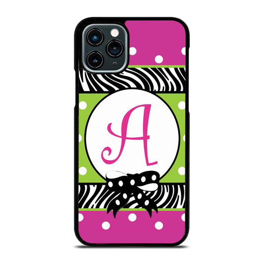 MONOGRAM GARDEN FLAG POLCADOT iPhone 11 Pro Case Cover