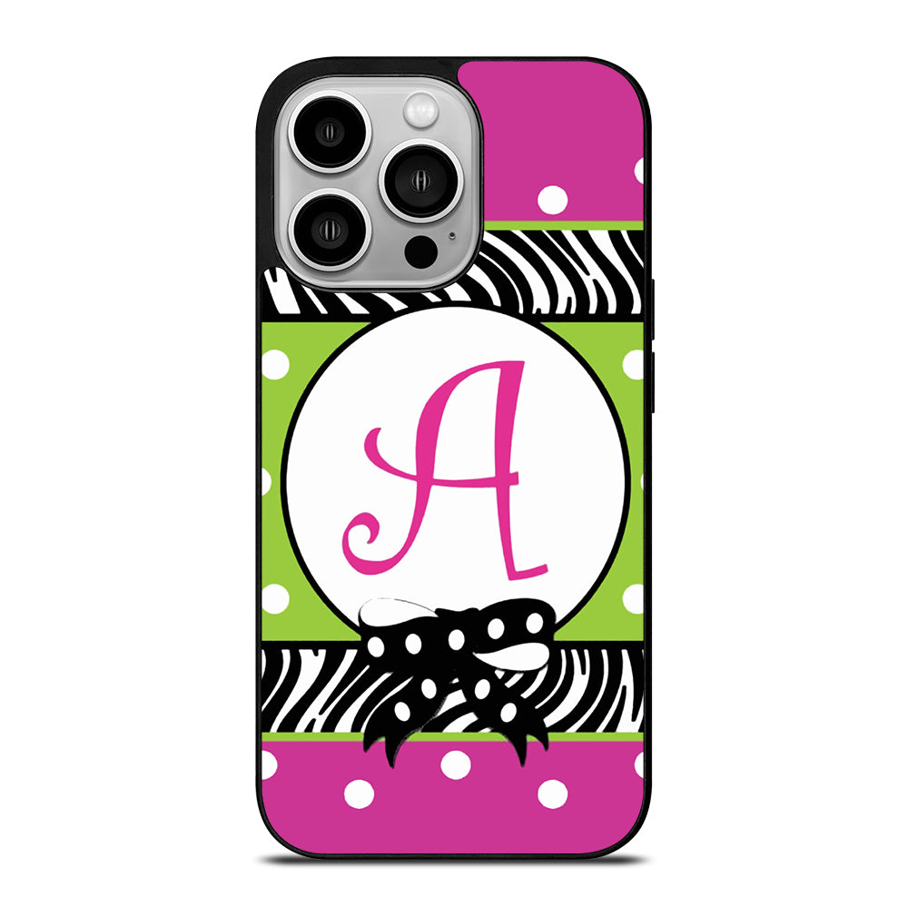 MONOGRAM GARDEN FLAG POLCADOT iPhone 14 Pro Case Cover