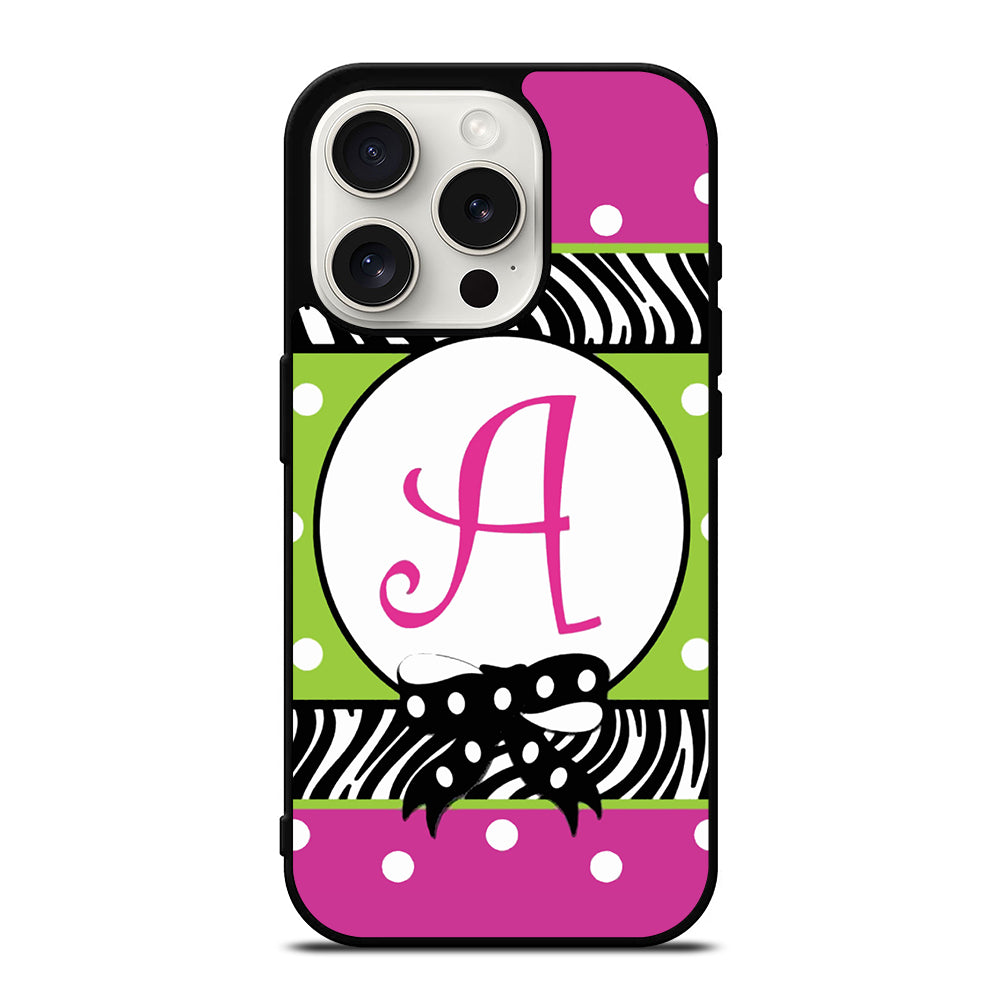 MONOGRAM GARDEN FLAG POLCADOT iPhone 15 Pro Case Cover