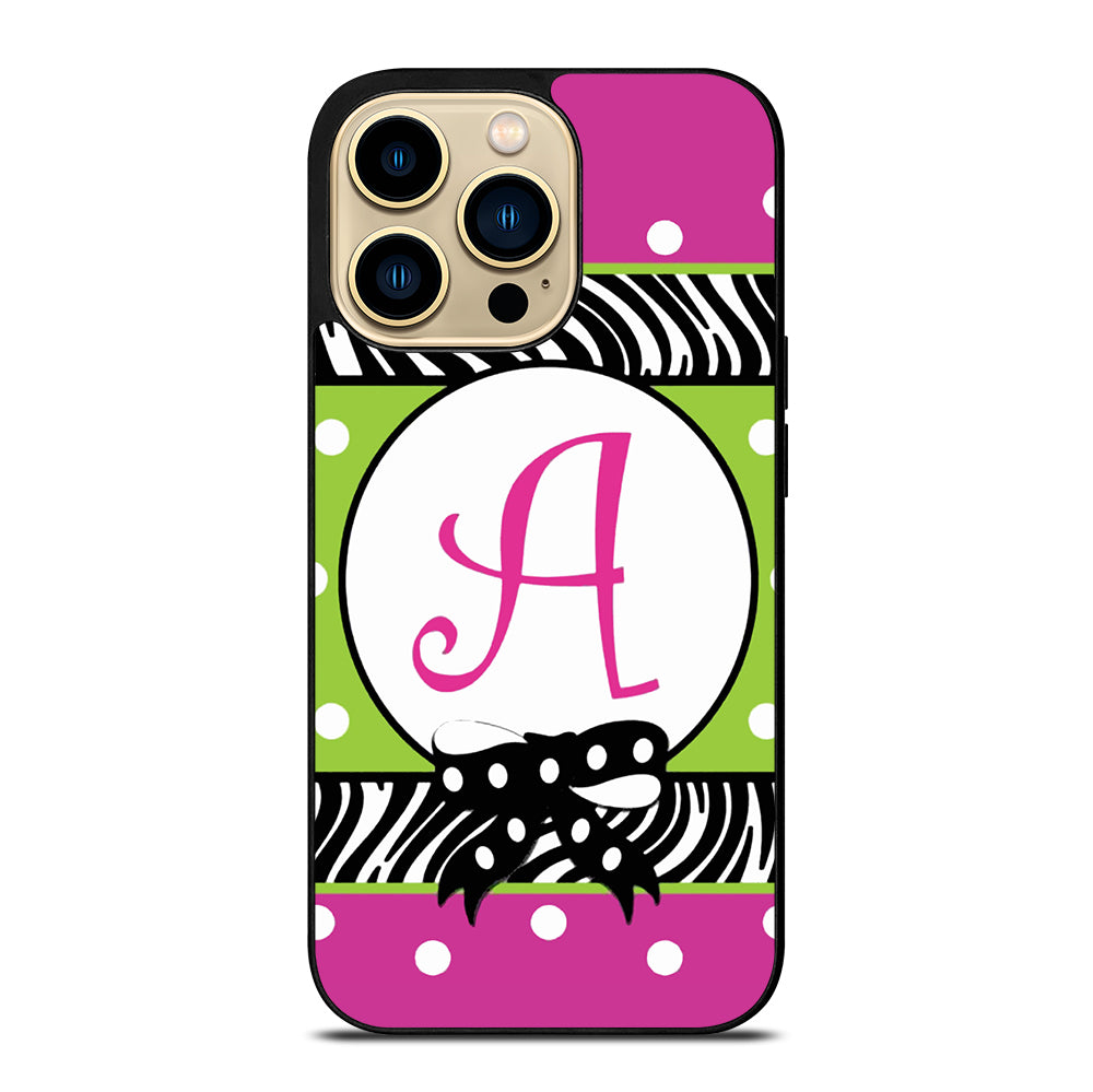 MONOGRAM GARDEN FLAG POLCADOT iPhone 14 Pro Max Case Cover