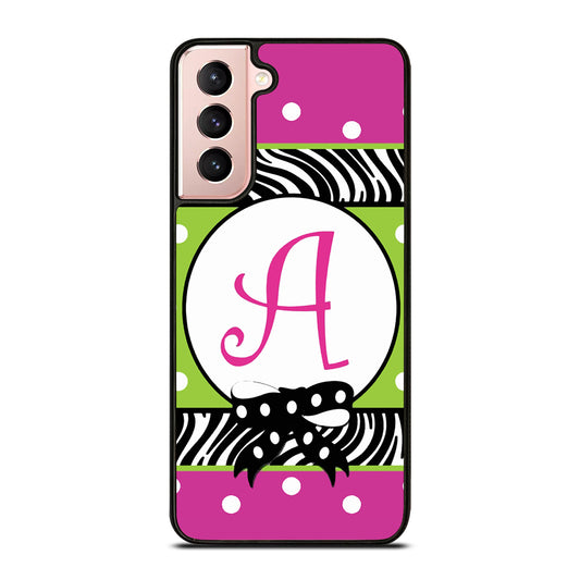 MONOGRAM GARDEN FLAG POLCADOT Samsung Galaxy S21 Case Cover