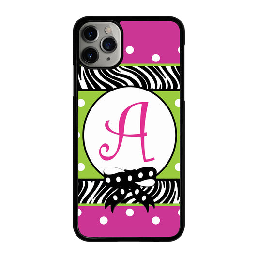 MONOGRAM GARDEN FLAG POLCADOT iPhone 11 Pro Max Case Cover