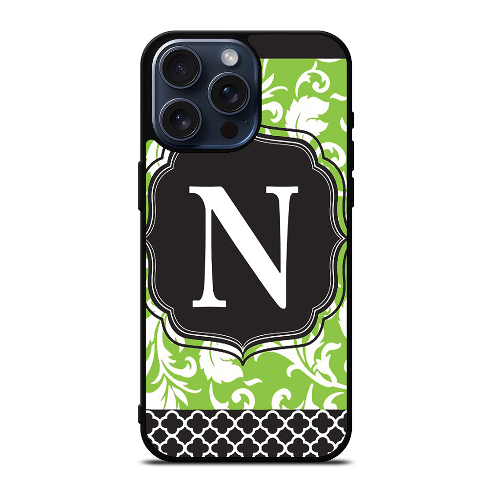 MONOGRAM GARDEN FLAG iPhone 15 Pro Max Case Cover