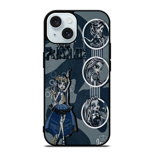 MONSTER HIGH DOLL FRANKIE STEIN ART 2 iPhone 15 Case Cover