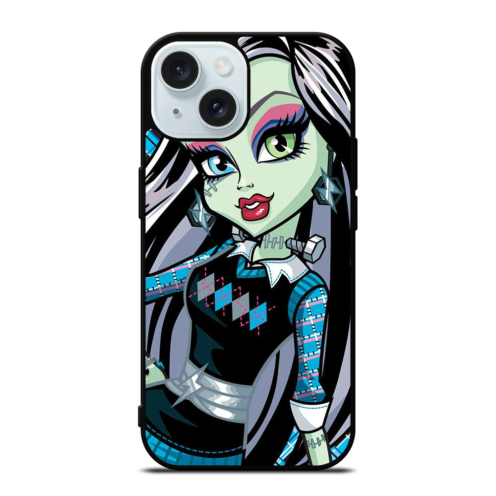 MONSTER HIGH DOLL FRANKIE STEIN ART iPhone 15 Case Cover
