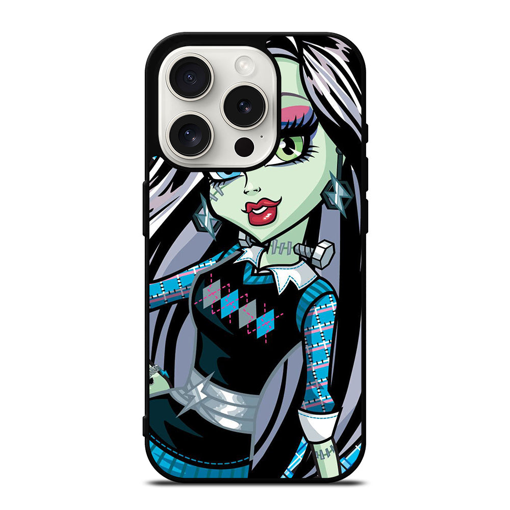 MONSTER HIGH DOLL FRANKIE STEIN ART iPhone 15 Pro Case Cover