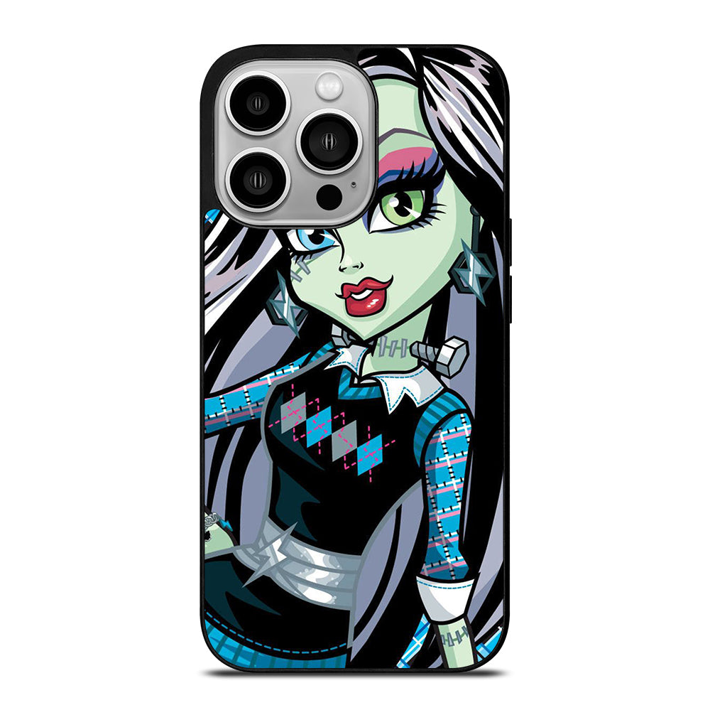 MONSTER HIGH DOLL FRANKIE STEIN ART iPhone 14 Pro Case Cover