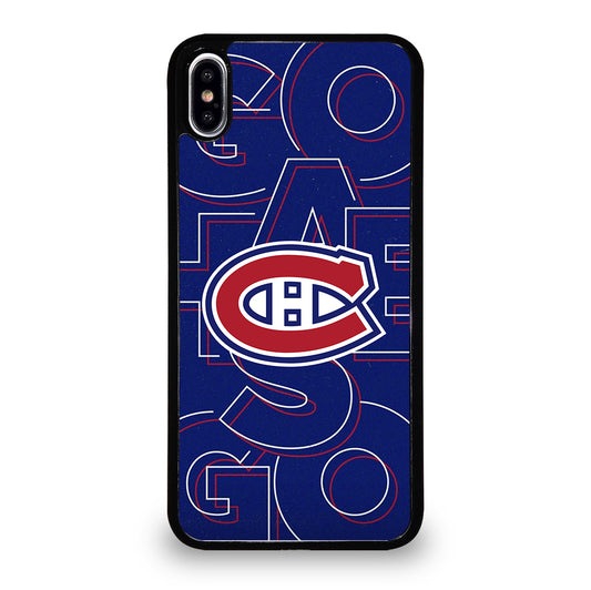 MONTREAL CANADIENS LOGO 2 iPhone XS Max Case Cover