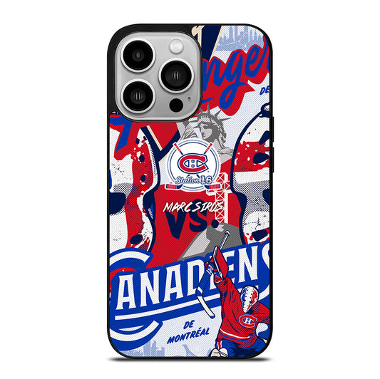 MONTREAL CANADIENS NHL ICON 2 iPhone 14 Pro Case Cover