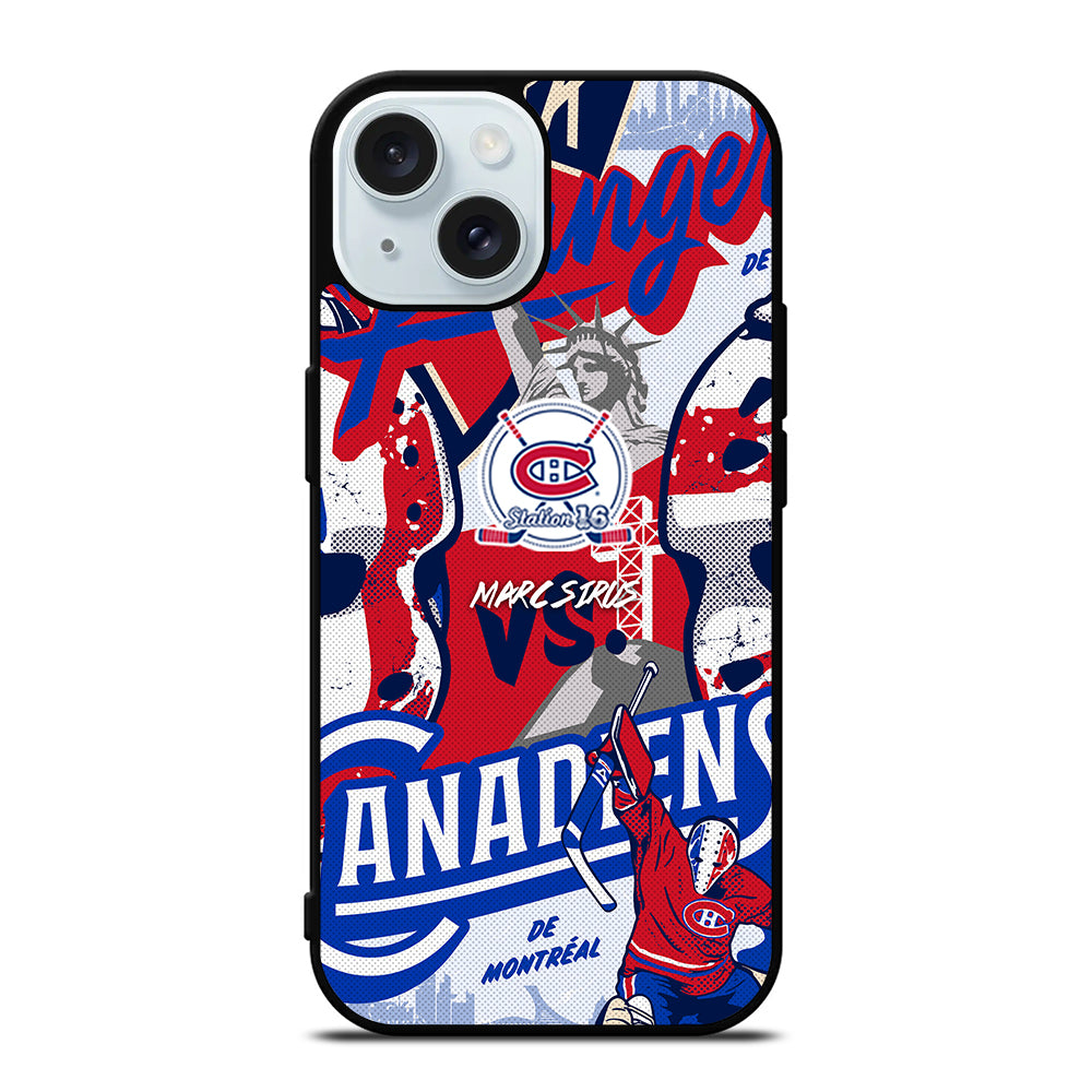 MONTREAL CANADIENS NHL ICON 2 iPhone 15 Case Cover