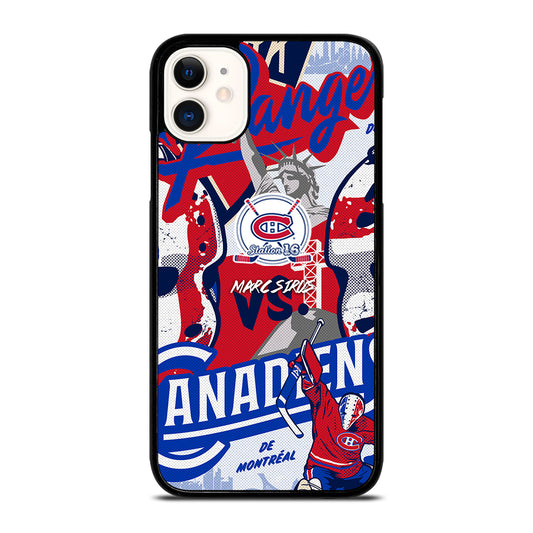 MONTREAL CANADIENS NHL ICON 2 iPhone 11 Case Cover
