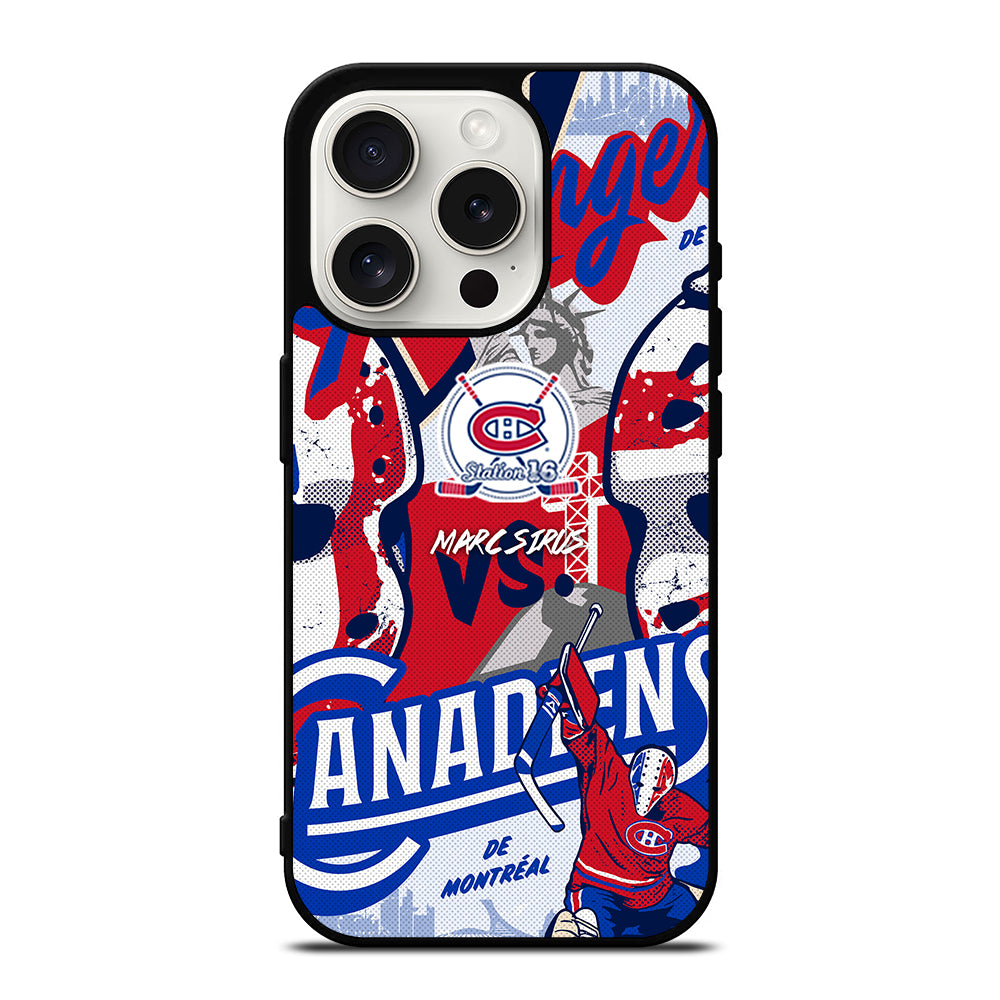 MONTREAL CANADIENS NHL ICON 2 iPhone 15 Pro Case Cover