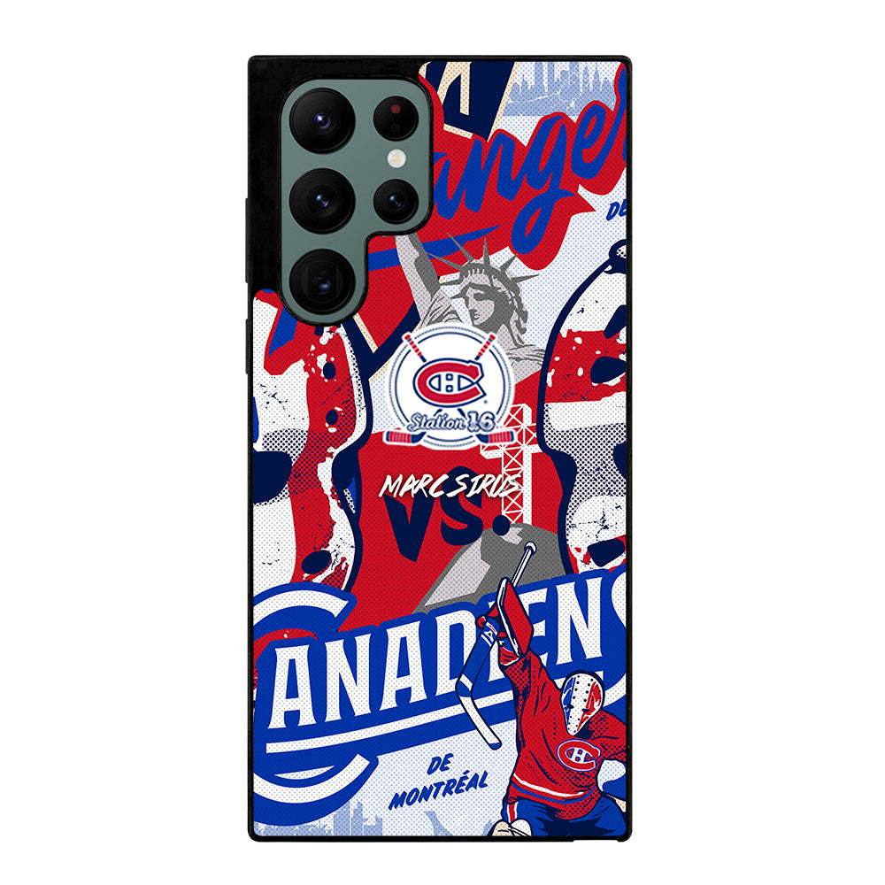 MONTREAL CANADIENS NHL ICON 2 Samsung Galaxy S22 Ultra Case Cover