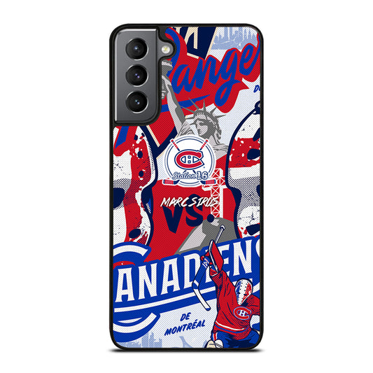MONTREAL CANADIENS NHL ICON 2 Samsung Galaxy S21 Plus Case Cover