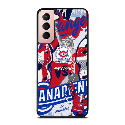 MONTREAL CANADIENS NHL ICON 2 Samsung Galaxy S21 Case Cover