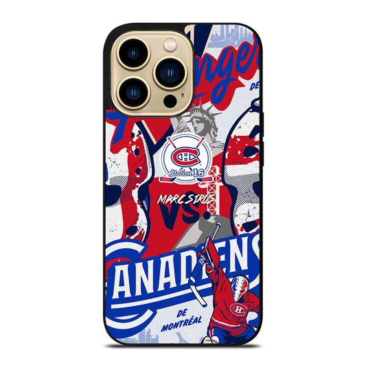 MONTREAL CANADIENS NHL ICON 2 iPhone 14 Pro Max Case Cover