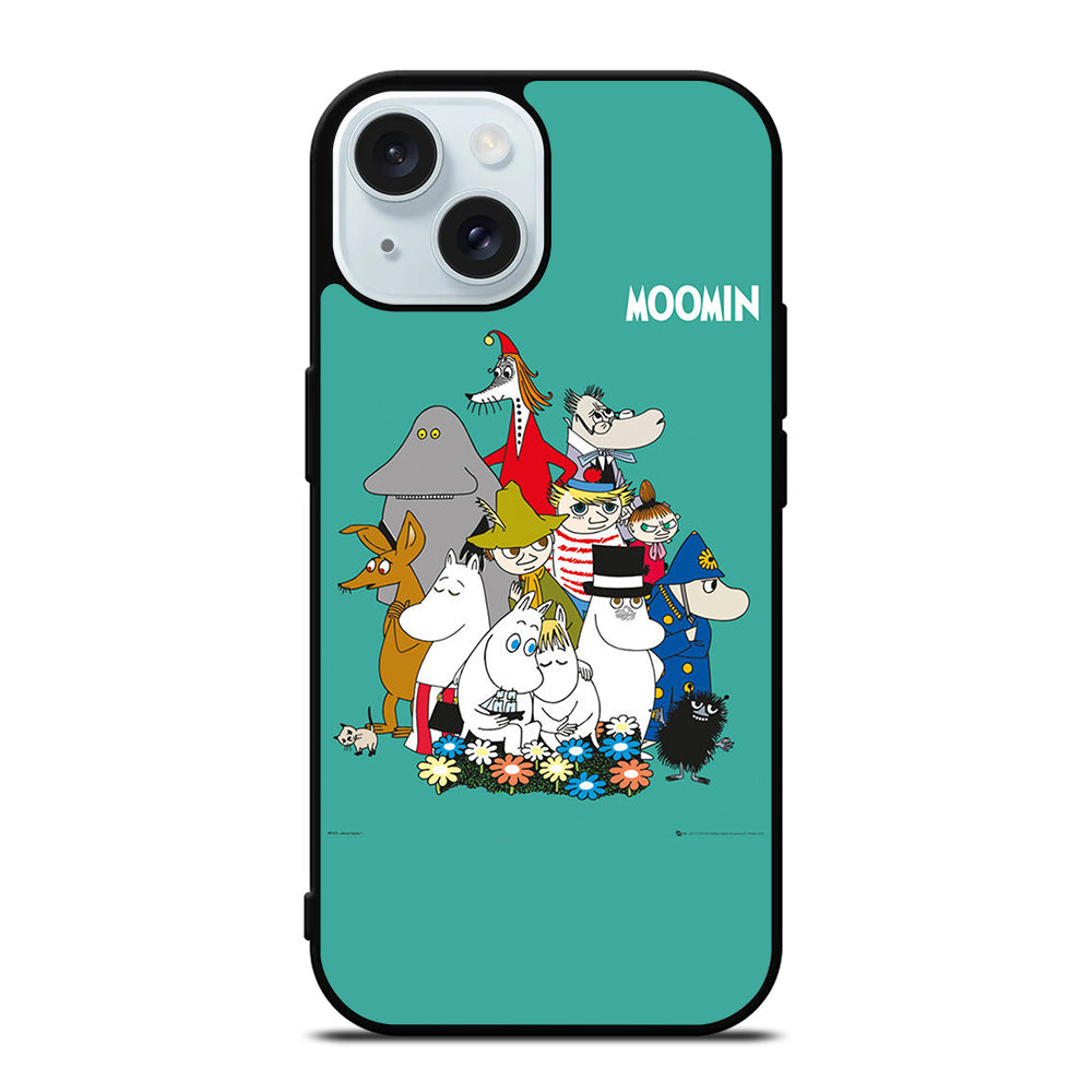 MOOMINS CHARACTERS CARTOON SERIES 1 iPhone 15 Case Cover