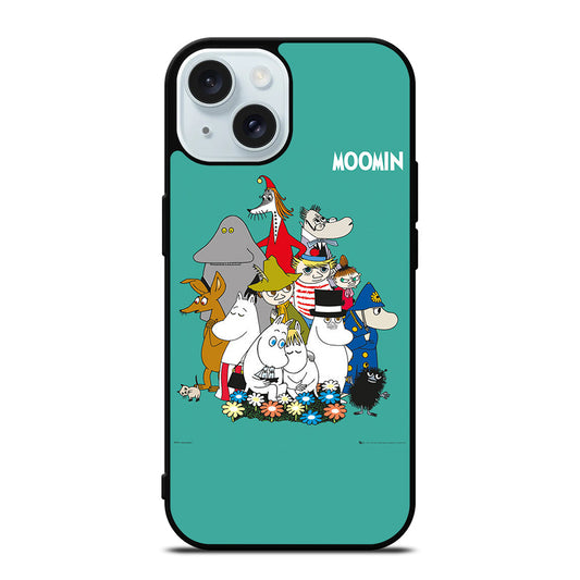 MOOMINS CHARACTERS CARTOON SERIES 1 iPhone 15 Case Cover
