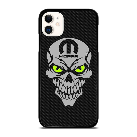 MOPAR SKULL CARBON iPhone 11 Case Cover