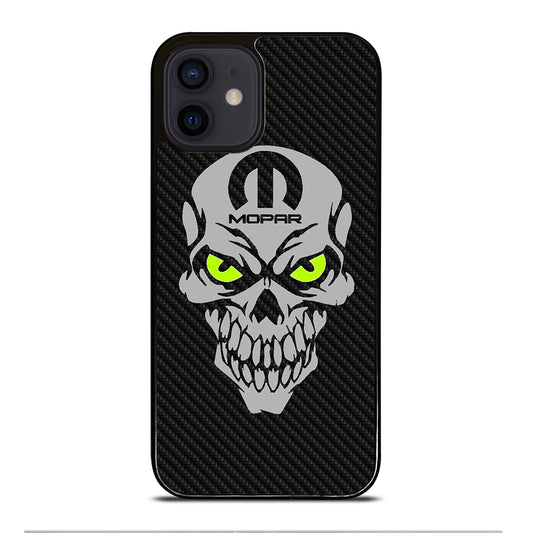 MOPAR SKULL CARBON iPhone 12 Mini Case Cover