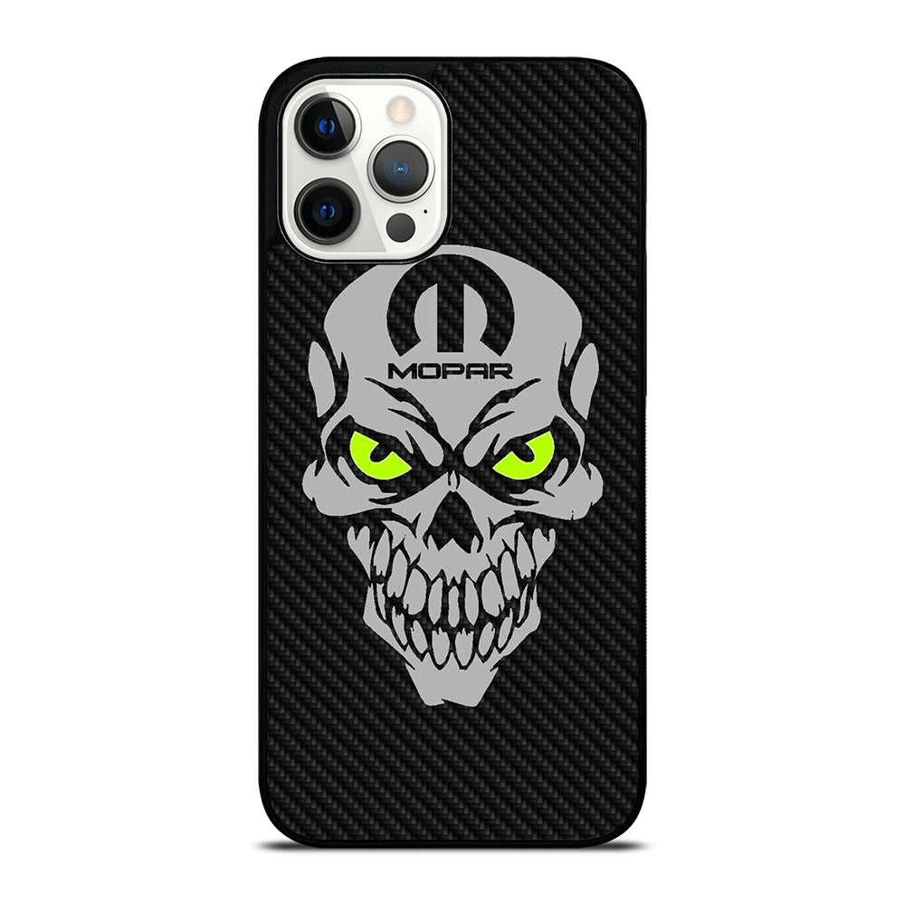 MOPAR SKULL CARBON iPhone 12 Pro Max Case Cover