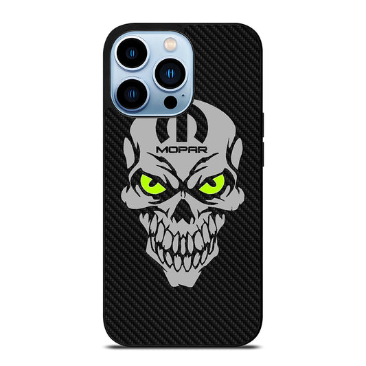 MOPAR SKULL CARBON iPhone 13 Pro Max Case Cover