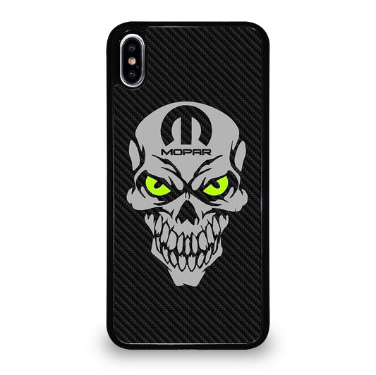 MOPAR SKULL CARBON iPhone XS Max Case Cover