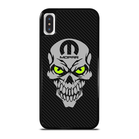 MOPAR SKULL CARBON iPhone X / XS Case Cover