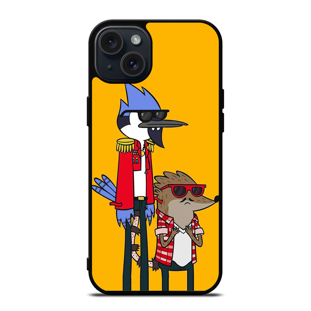 MORDECAI RIGBY CARTOON 1 iPhone 15 Plus Case Cover