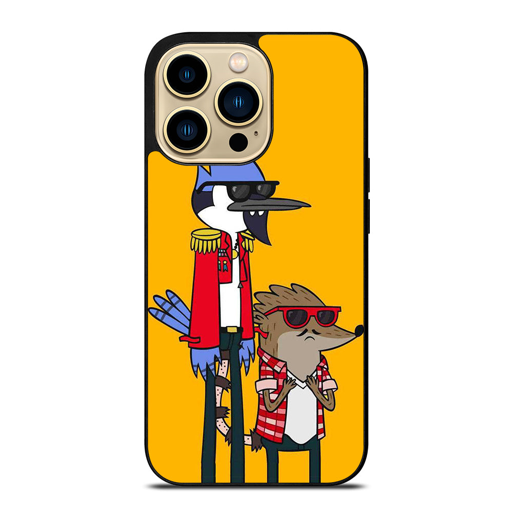 MORDECAI RIGBY CARTOON 1 iPhone 14 Pro Max Case Cover