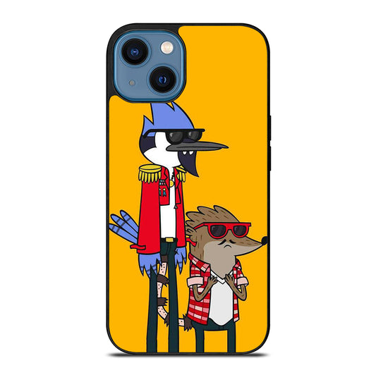 MORDECAI RIGBY CARTOON 1 iPhone 14 Case Cover