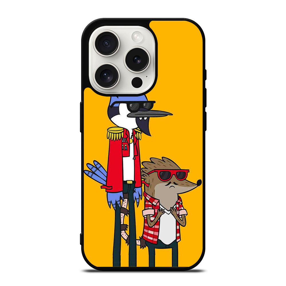 MORDECAI RIGBY CARTOON 1 iPhone 15 Pro Case Cover