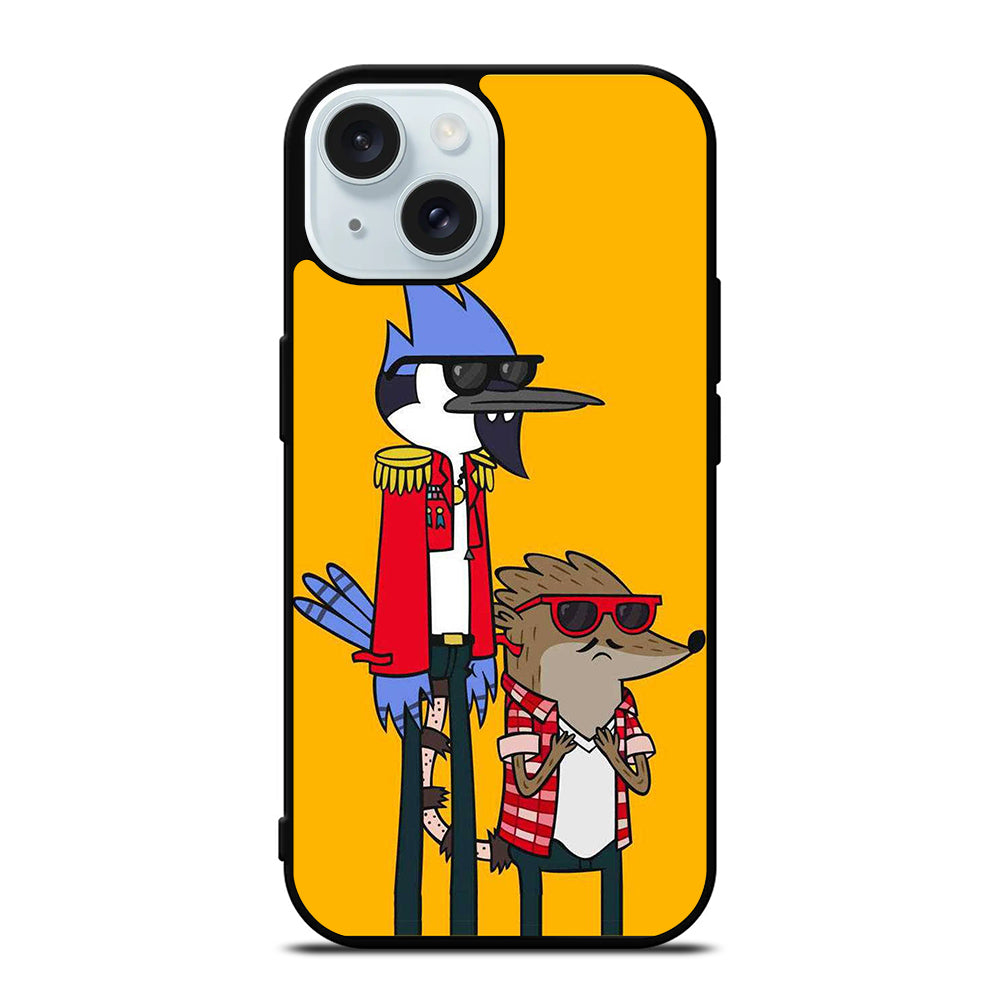 MORDECAI RIGBY CARTOON 1 iPhone 15 Case Cover