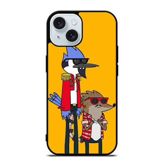 MORDECAI RIGBY CARTOON 1 iPhone 15 Case Cover
