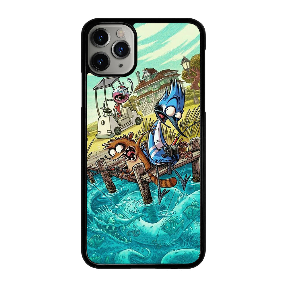 MORDECAI RIGBY CARTOON 3 iPhone 11 Pro Max Case Cover