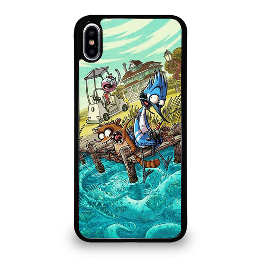 MORDECAI RIGBY CARTOON 3 iPhone XS Max Case Cover