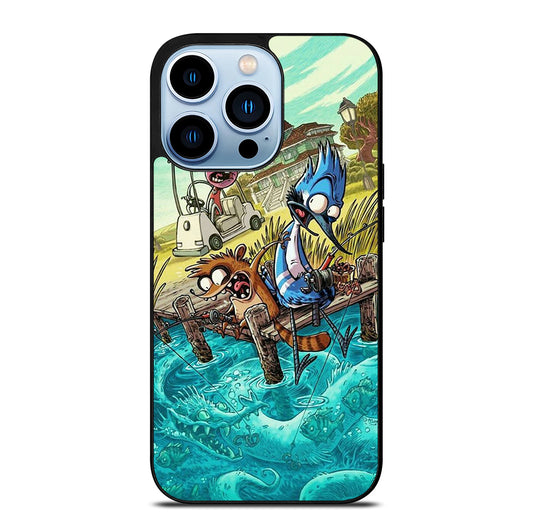 MORDECAI RIGBY CARTOON 3 iPhone 13 Pro Max Case Cover
