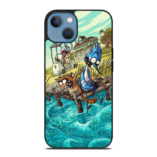 MORDECAI RIGBY CARTOON 3 iPhone 13 Case Cover