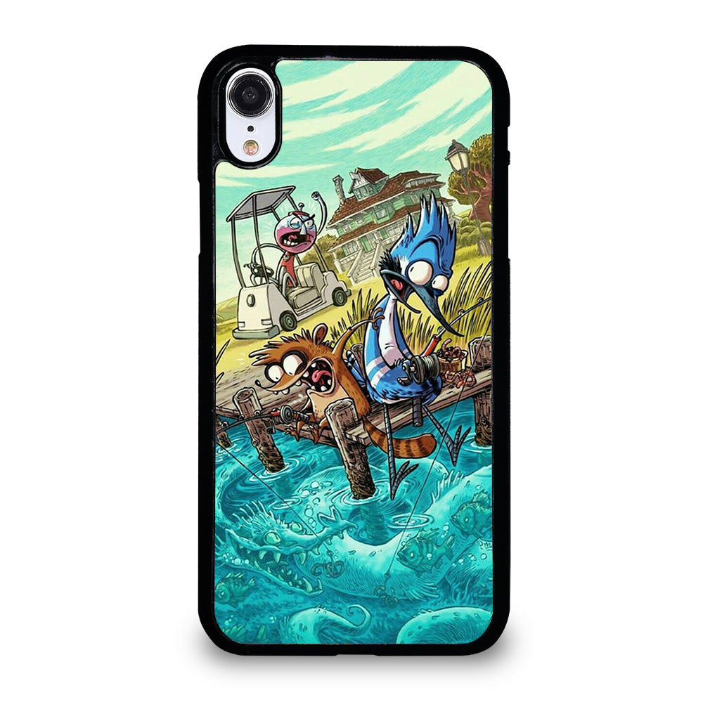 MORDECAI RIGBY CARTOON 3 iPhone XR Case Cover