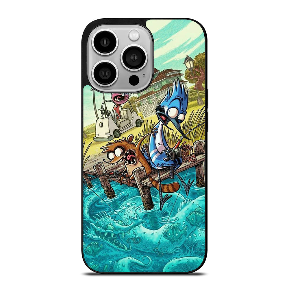 MORDECAI RIGBY CARTOON 3 iPhone 14 Pro Case Cover